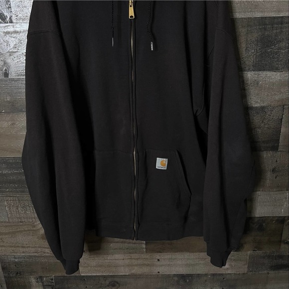 SOLD Carhartt Full Zip Hoodie Mens 2XL - Picture 3 of 5